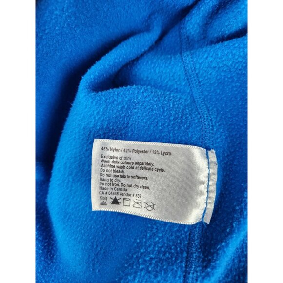 Mountain Equipment Co Op Womens Pullover Medium Blue Hooded Outdoors Hiking Camp - Picture 13 of 16